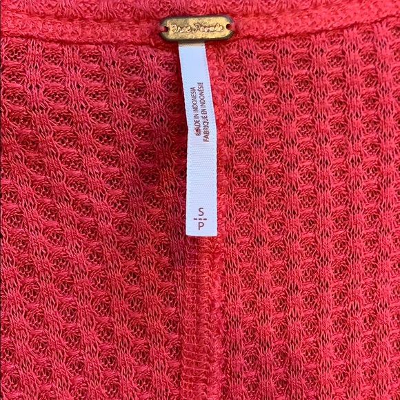 Free People Poppy Ventura high-low thermal Top - Picture 7 of 7